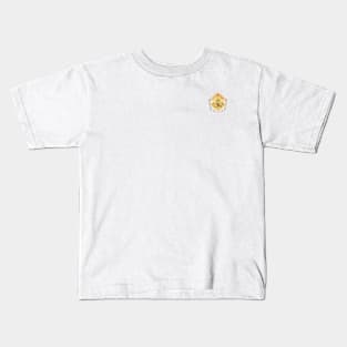 A Bea Kay Thing Called Beloved- Rustic Gold II Medallion Polo Kids T-Shirt